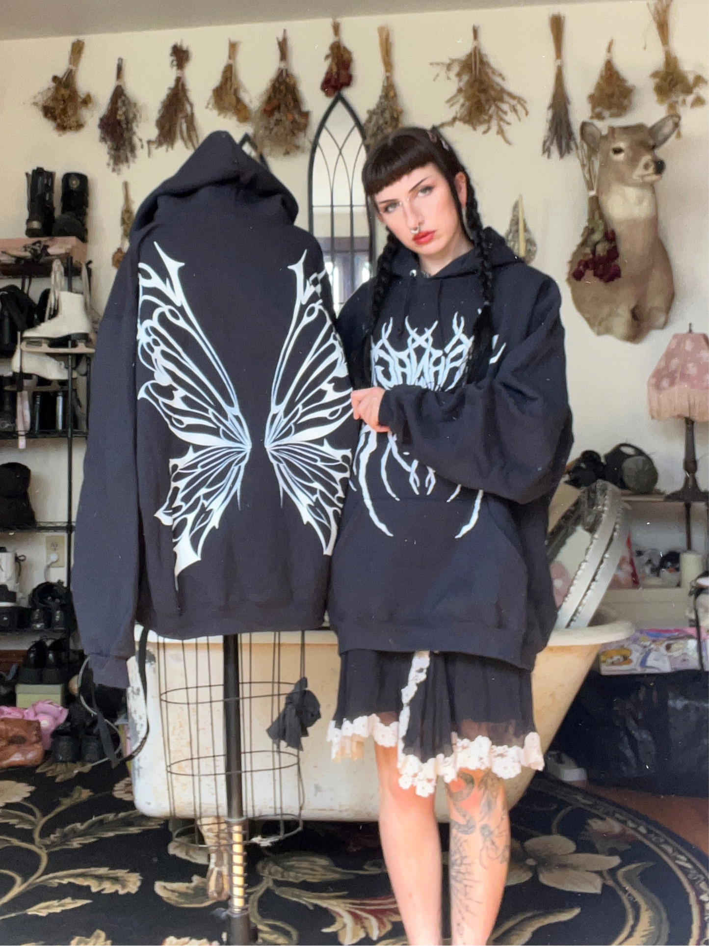 Fairy Wings Logo Hoodie