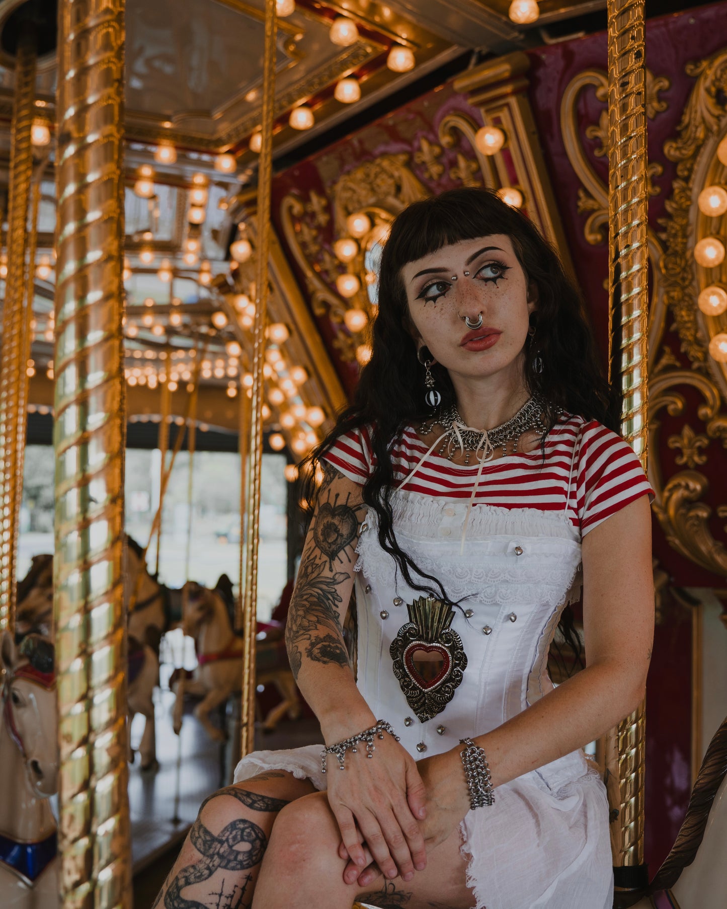 Carnival Ruffle Choker