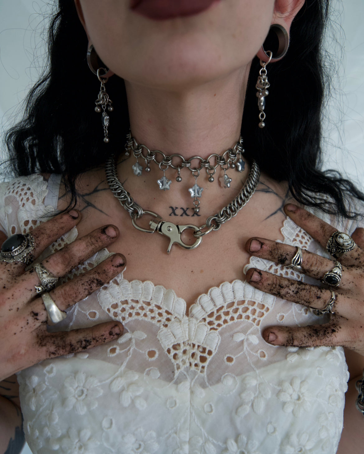 Viper Clip Necklace