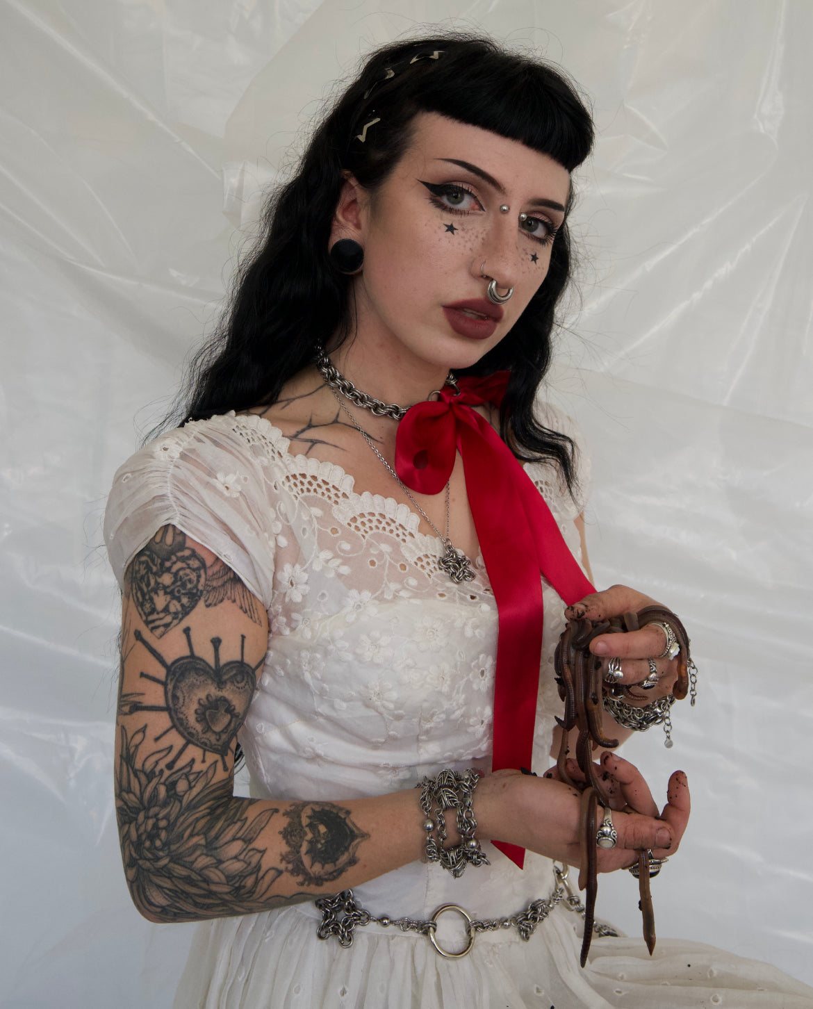 Loam Ribbon Choker