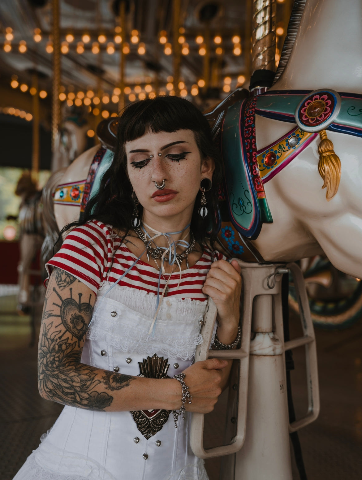 Pierrot Necklace
