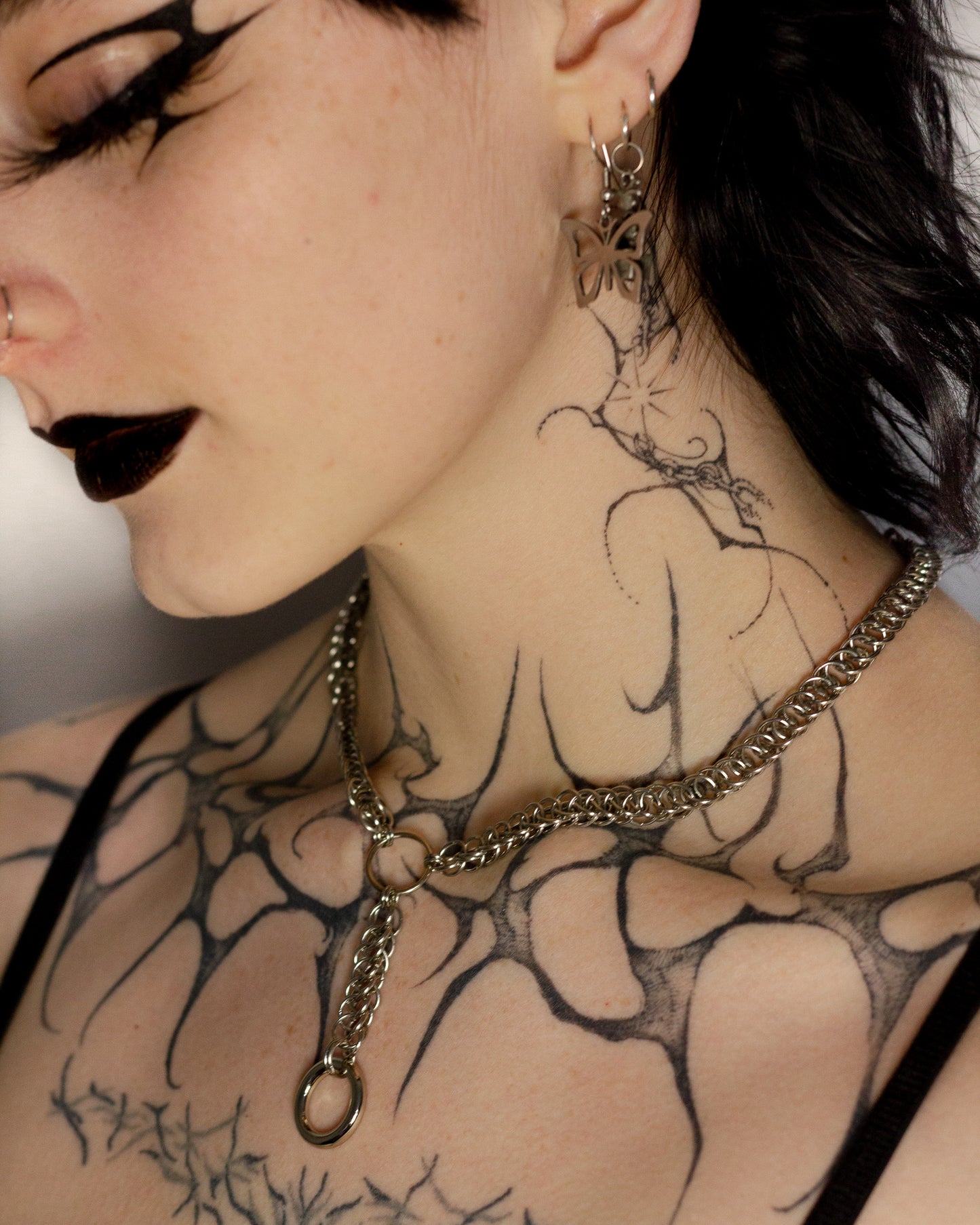 Centipede O-Drop Necklace