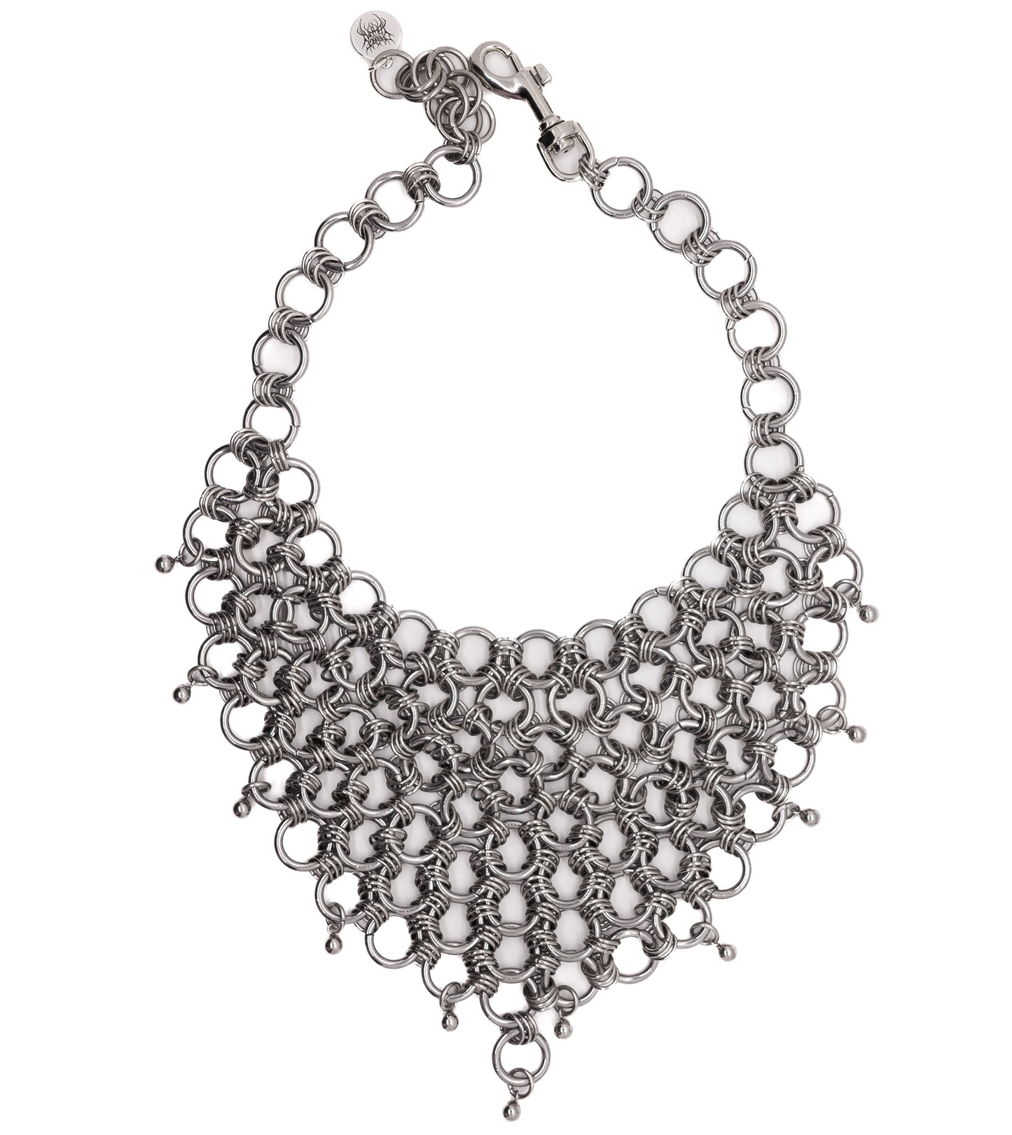 Cascading Cobweb Necklace
