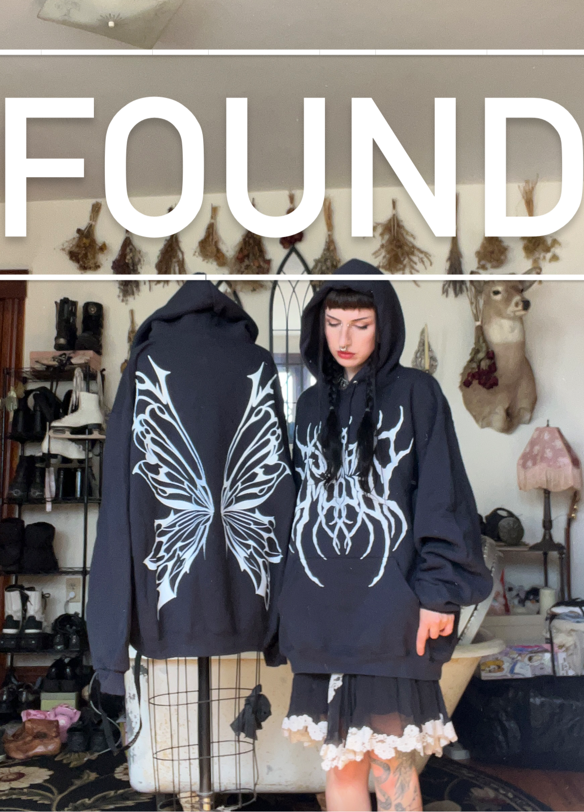 Fairy Wings Logo Hoodie