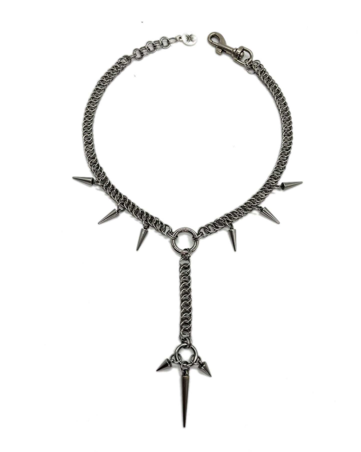 Centipede Rosary Chain with Spikes