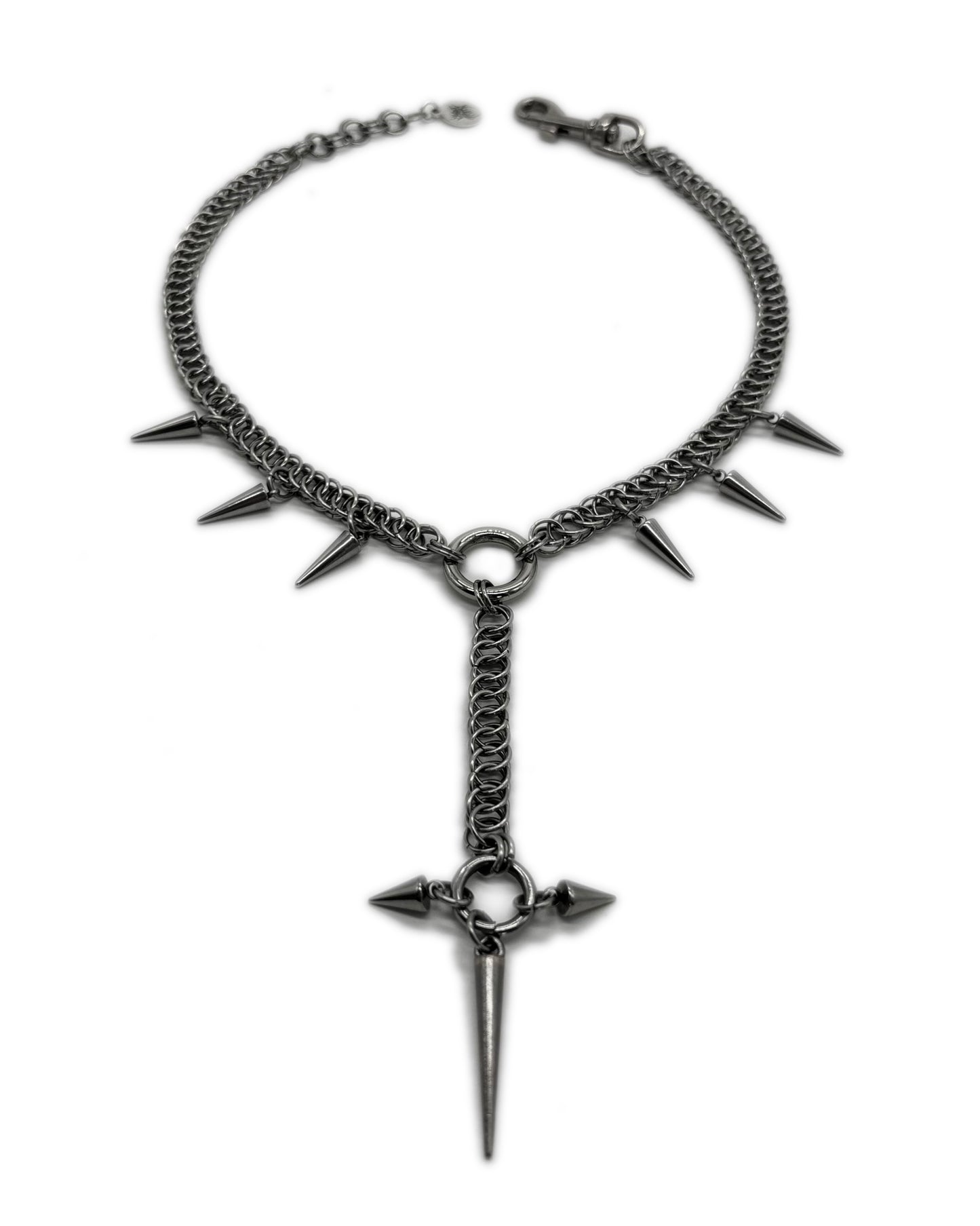 Centipede Rosary Chain with Spikes