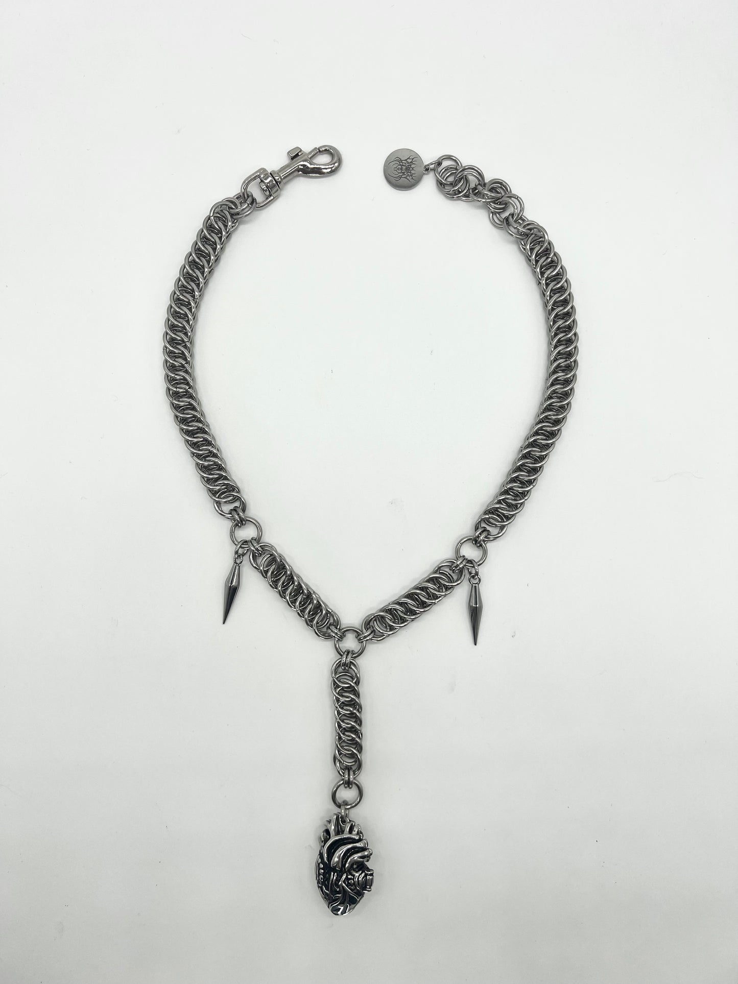 Anatomical Heart Locket Rosary