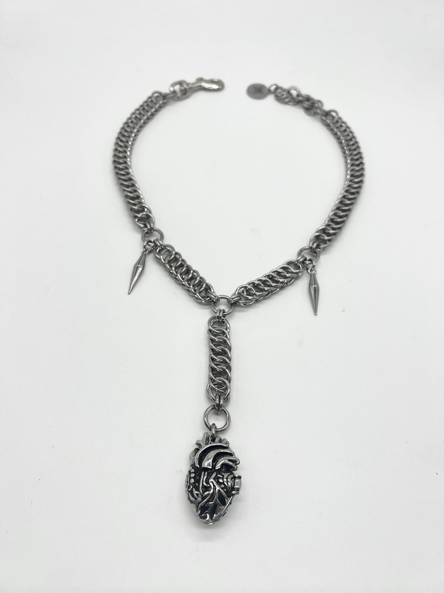 Anatomical Heart Locket Rosary