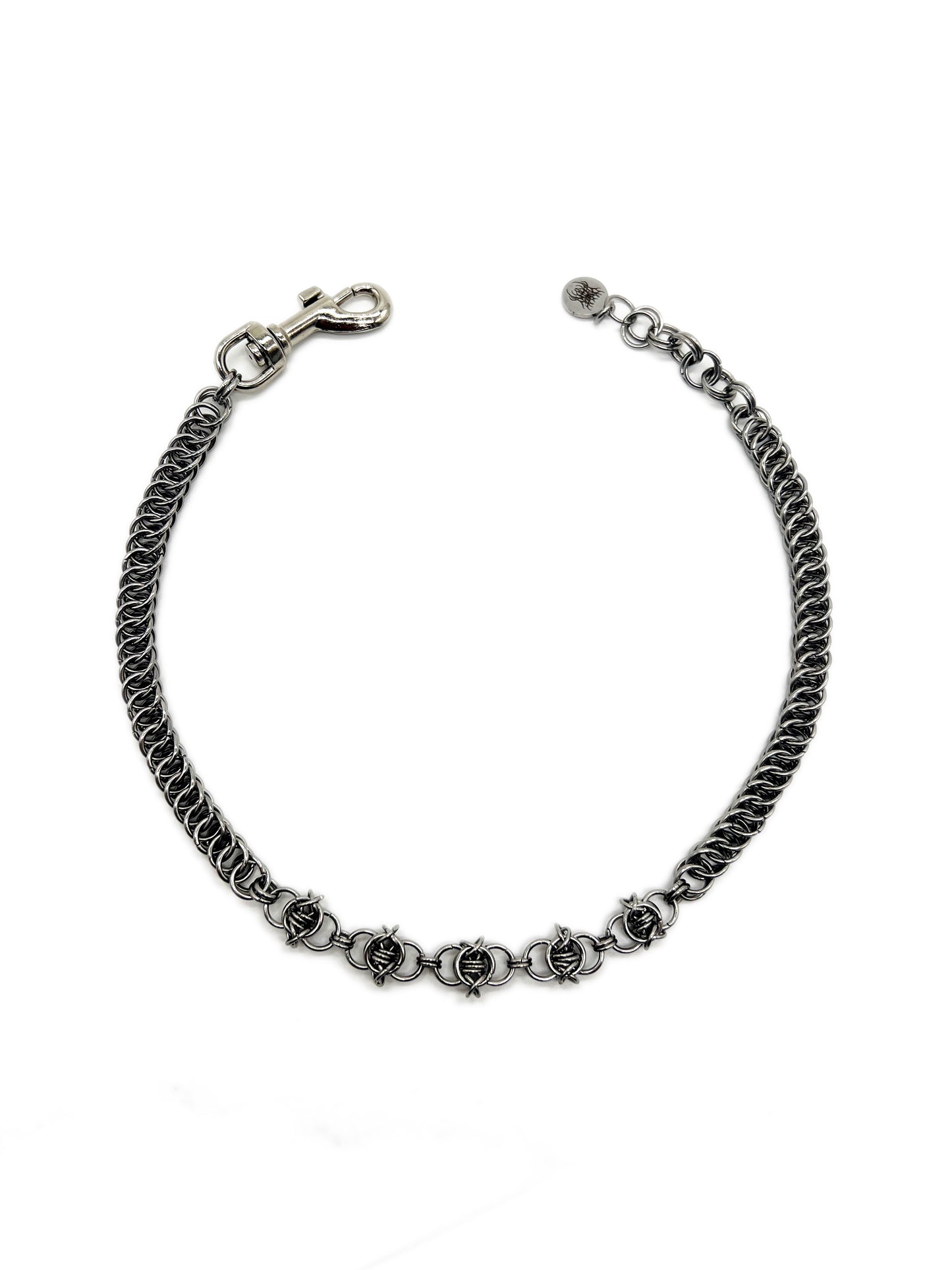 Mini Barbed Filigree Choker