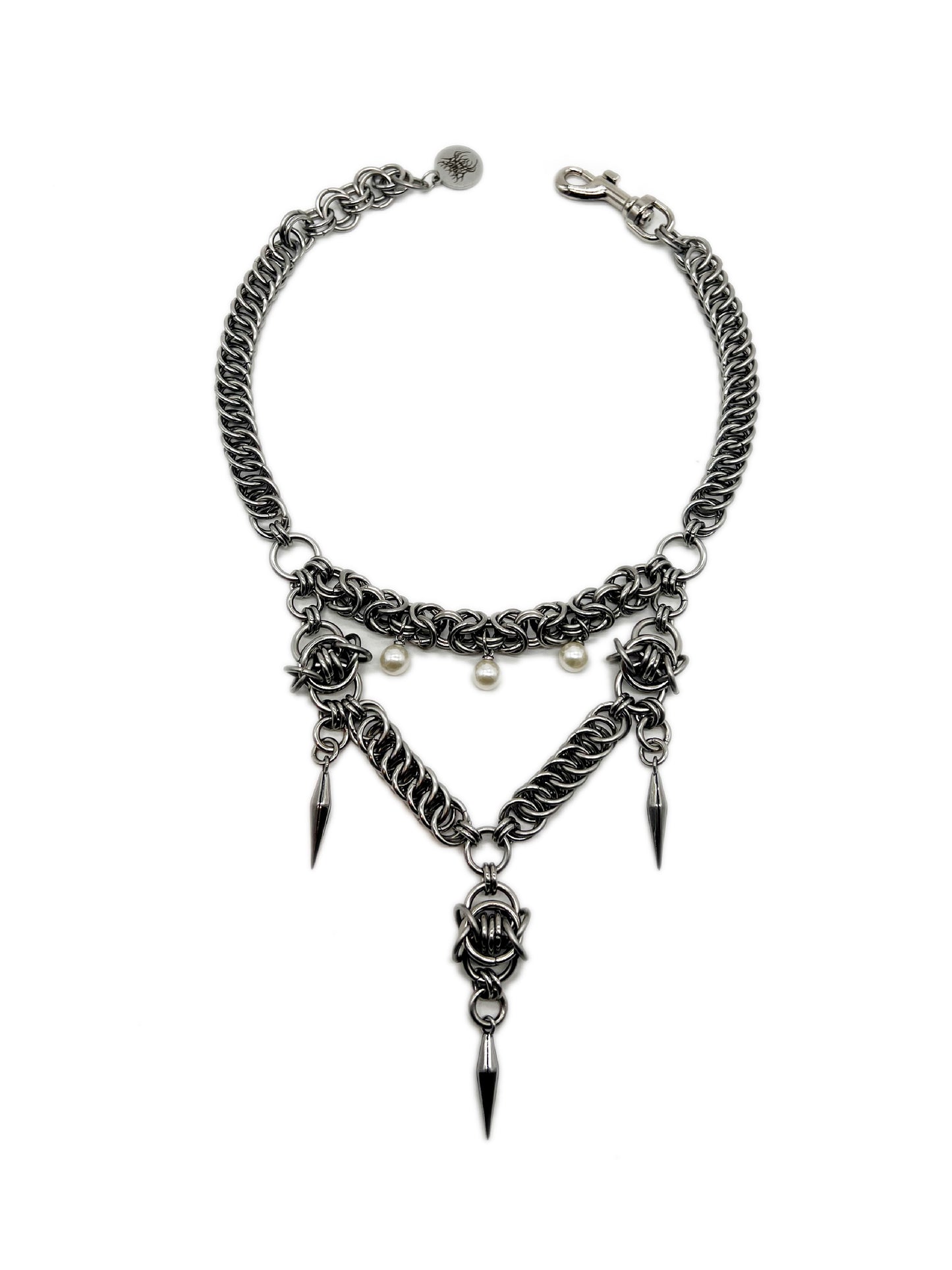 Frost Spiked Necklace