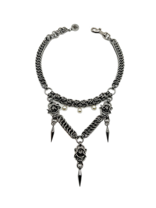 Frost Spiked Necklace