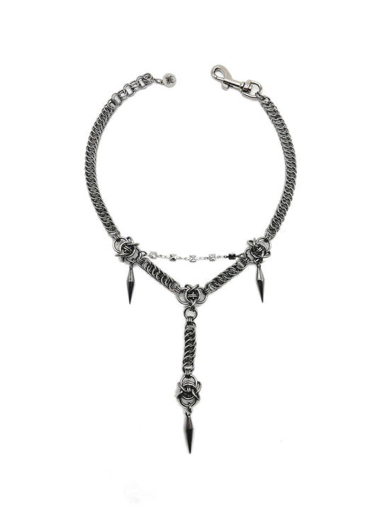 Glacial Tangle Necklace