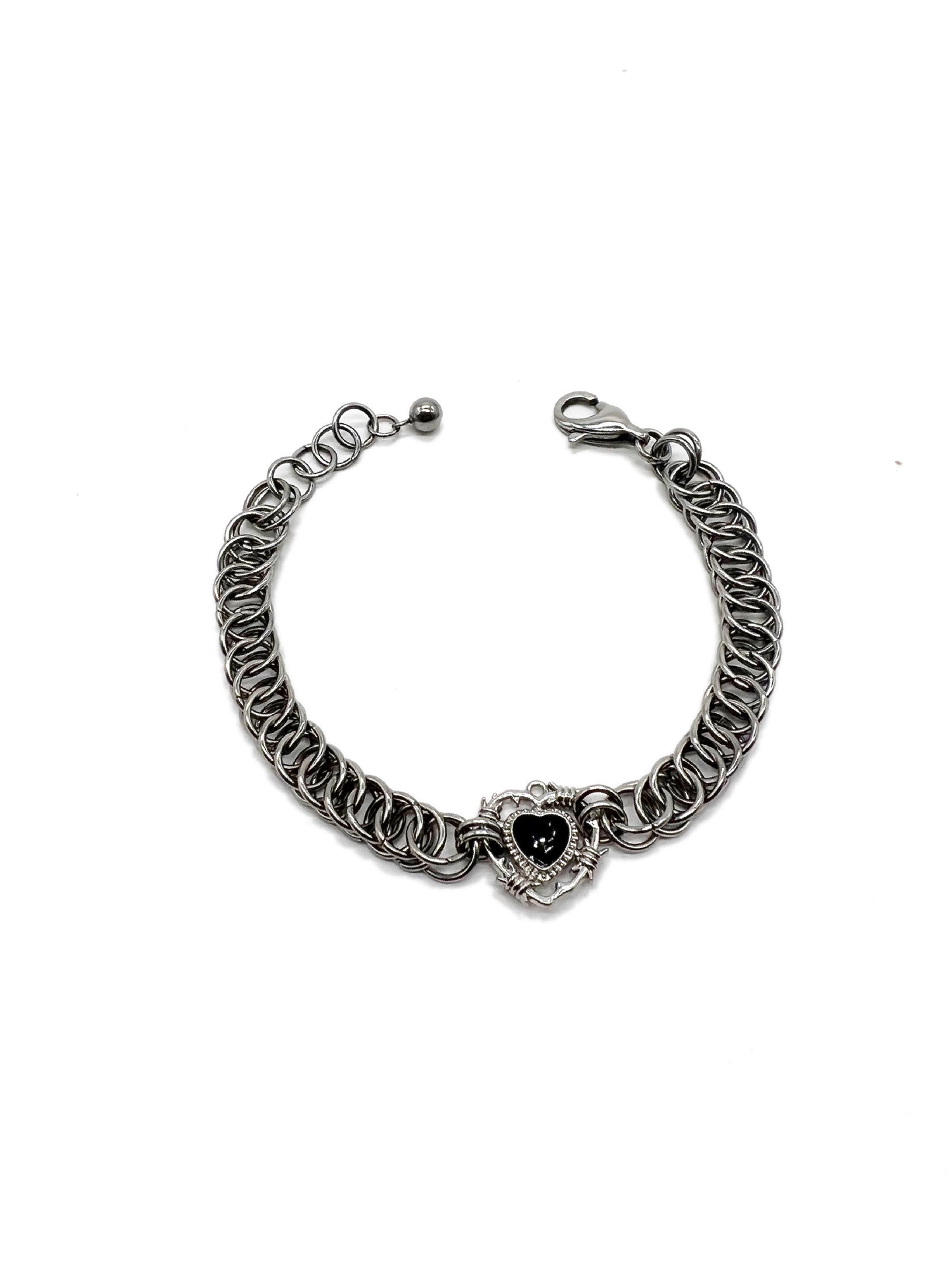 Barbed Heart Bracelet