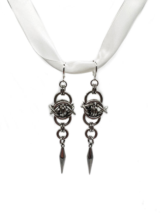 Big Barb Spike Earrings