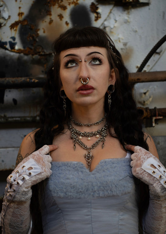 Frost Spiked Necklace