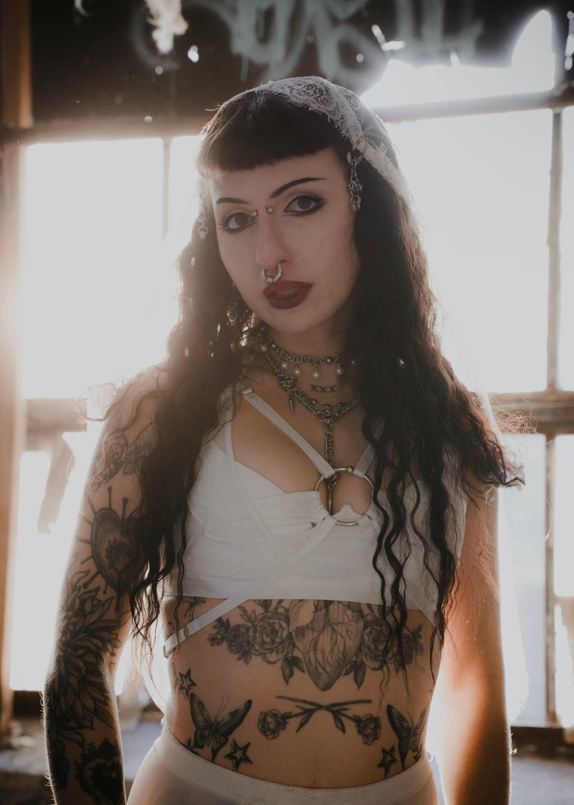 Glacial Tangle Necklace