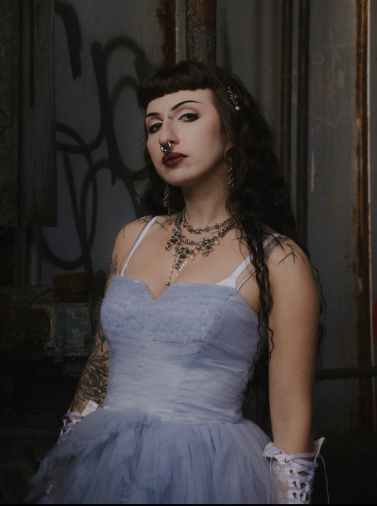 Mini Barbed Filigree Choker