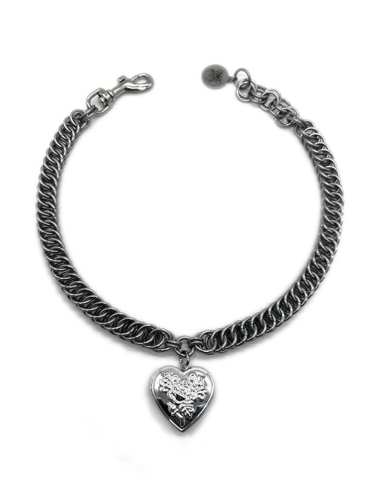 Rose Locket Choker