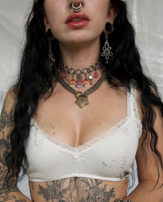 Star Lock Necklace