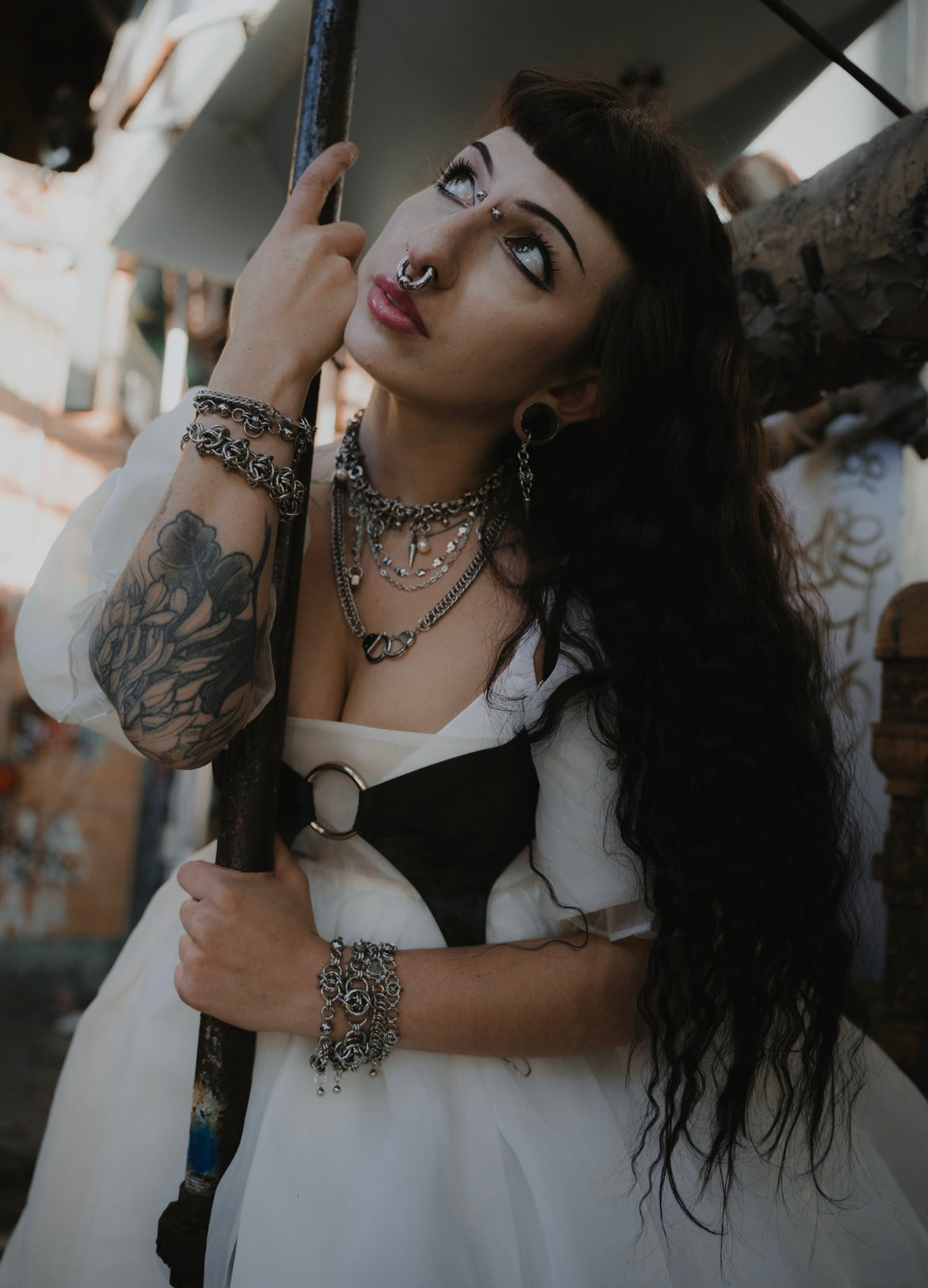 Mini Barb Spike Earring