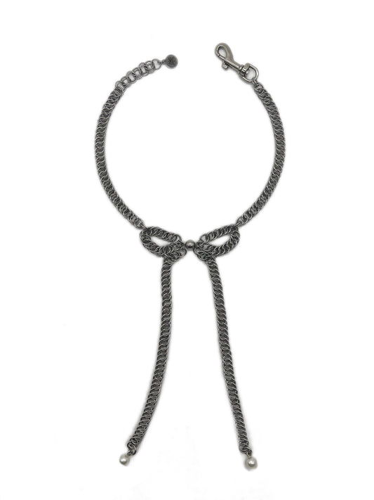 Mini Long Bow Necklace
