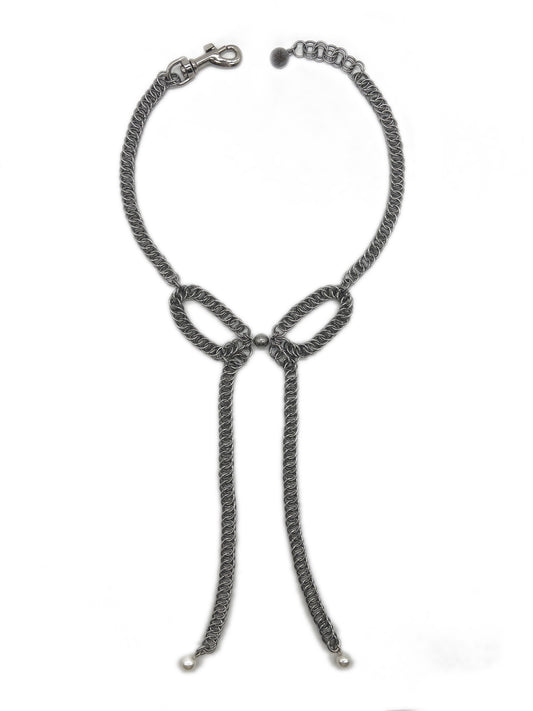 Long Bow Necklace