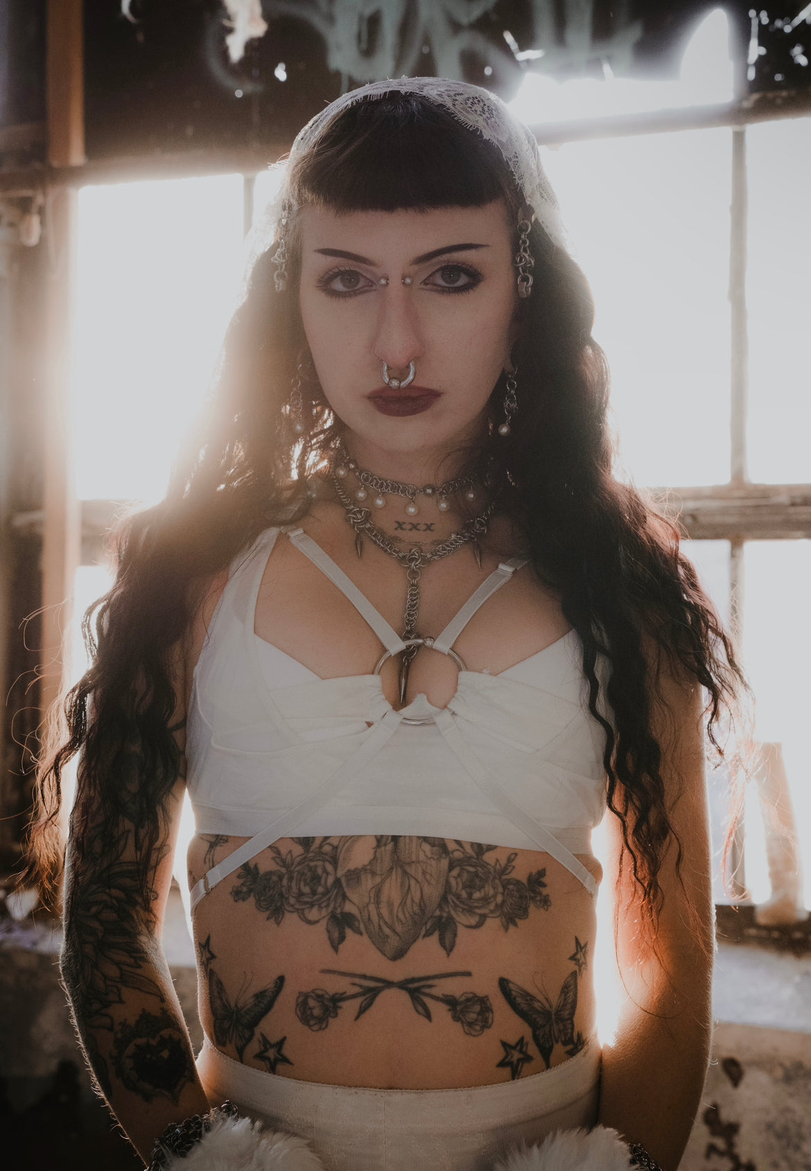 Glacial Tangle Necklace