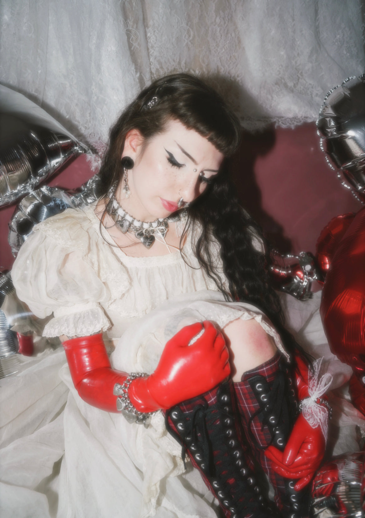 Lovers Ribbon Choker