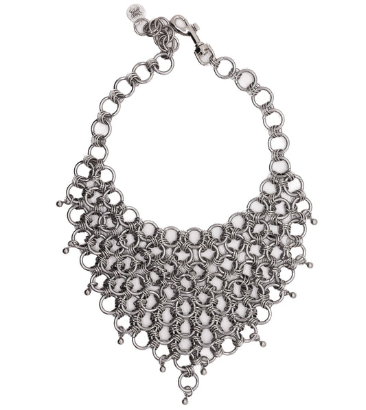 Cascading Cobweb Necklace
