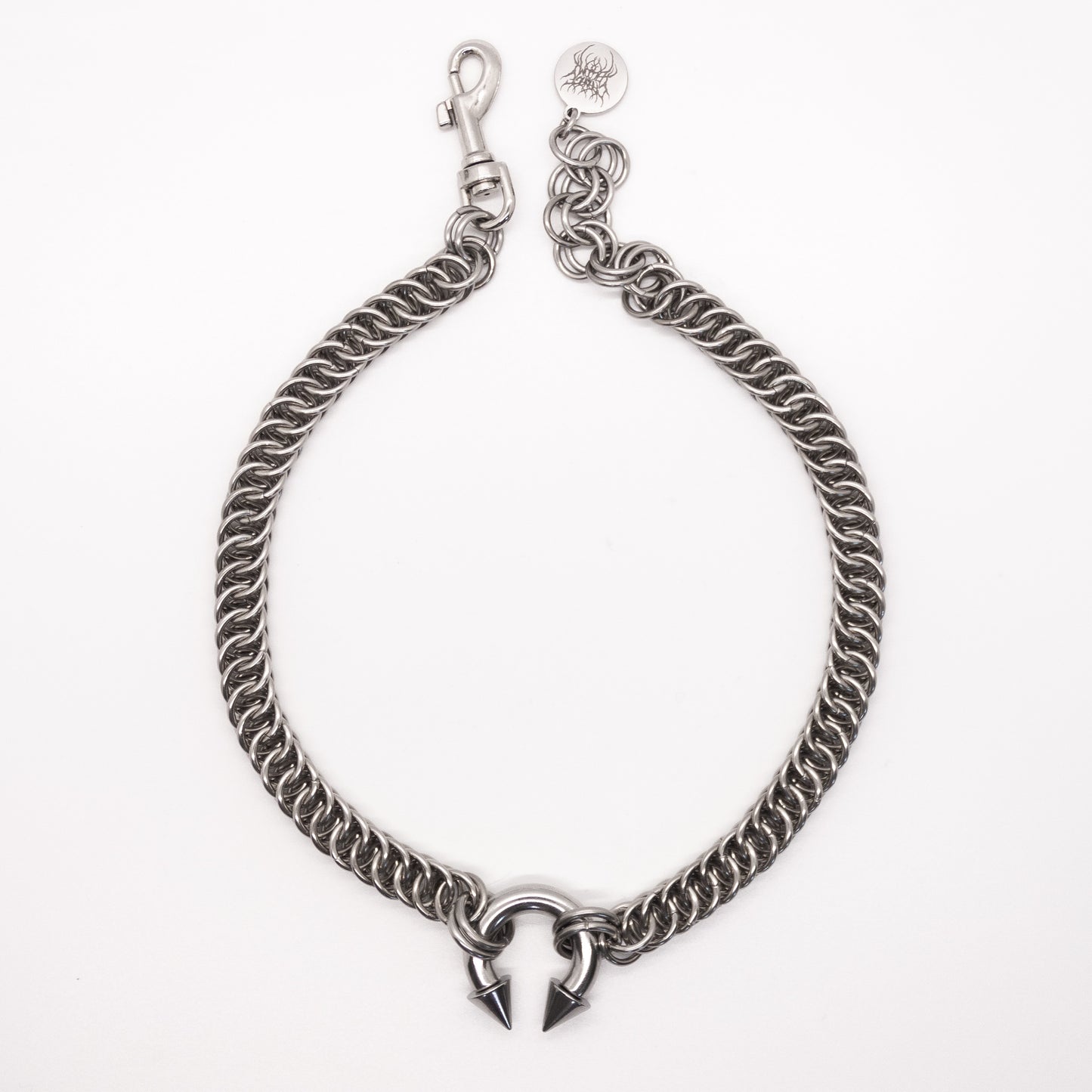 2G Spikey Barbell Choker