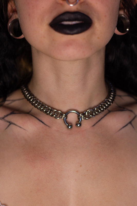 6G mini Barbell Choker